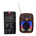 Heavy Bass Wireless Soundbar Led Home Theatre Speaker Portable Classic Vintage City Radio Mix