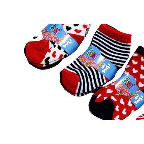4 Pack Of Baby Socks - Multicolor
