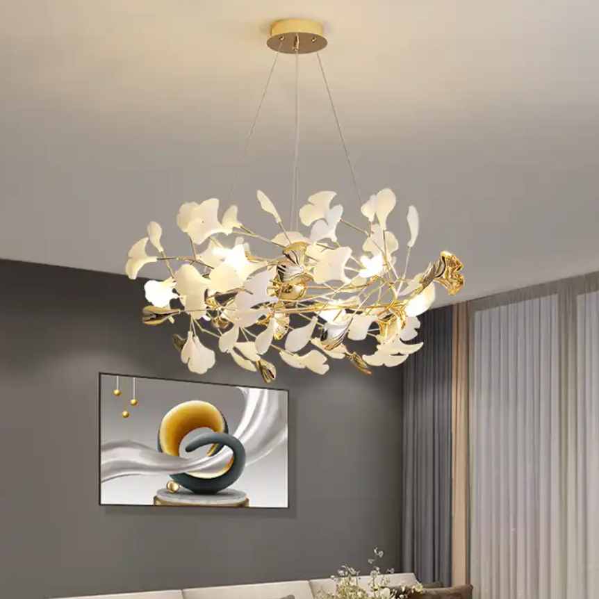Indoor Decoration Fixture Exhibition Hall Ballroom Hotel Project Modern Led Chandelier