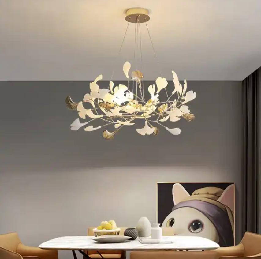 Indoor Decoration Fixture Exhibition Hall Ballroom Hotel Project Modern Led Chandelier