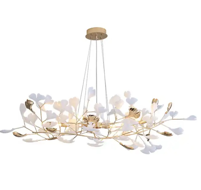 Indoor Decoration Fixture Exhibition Hall Ballroom Hotel Project Modern Led Chandelier