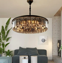 Modern vintage egiption style lighting classic mosque bohemian black golden chandelier pendant lamp luxury