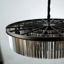 Modern vintage egiption style lighting classic mosque bohemian black golden chandelier pendant lamp luxury
