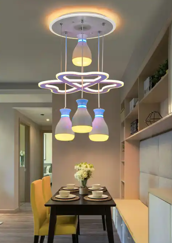 Nordic Decorative Lighting Fixture Room Led Ceiling Lamp Acrylic Hanging Light fixtures for Dinning Room