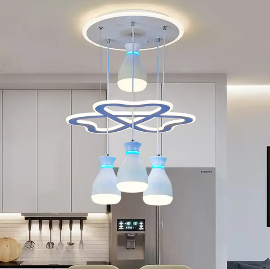 Nordic Decorative Lighting Fixture Room Led Ceiling Lamp Acrylic Hanging Light fixtures for Dinning Room