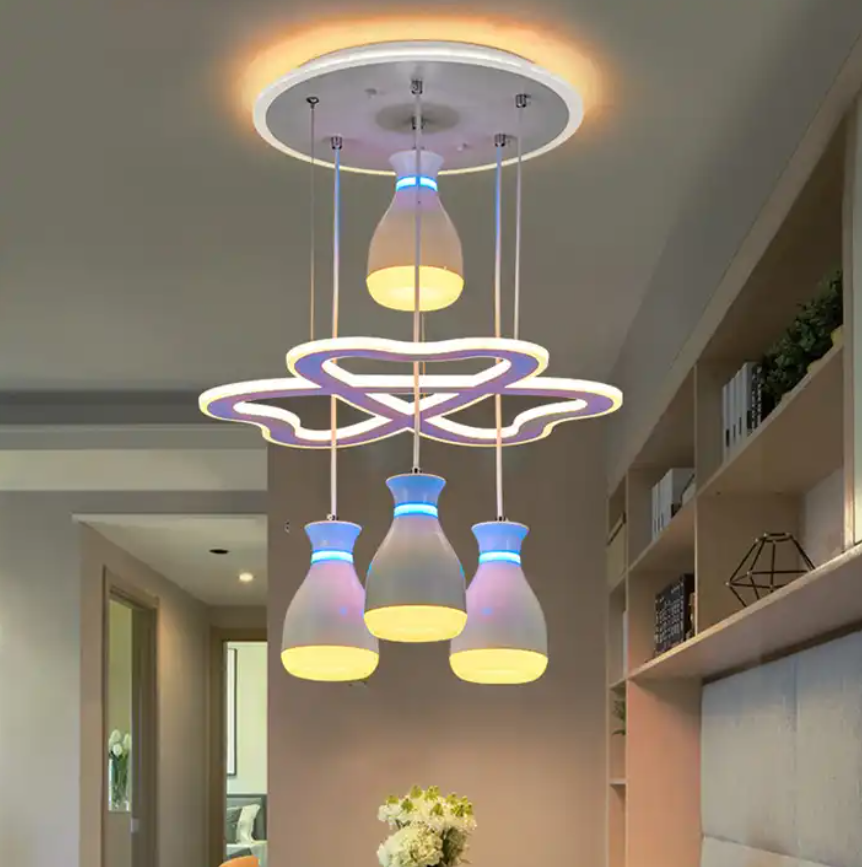 Nordic Decorative Lighting Fixture Room Led Ceiling Lamp Acrylic Hanging Light fixtures for Dinning Room