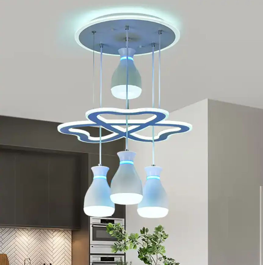 Nordic Decorative Lighting Fixture Room Led Ceiling Lamp Acrylic Hanging Light fixtures for Dinning Room