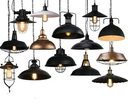 American loft retro vintage industrial light classic kitchen island restaurant bar hanging pendant lamp