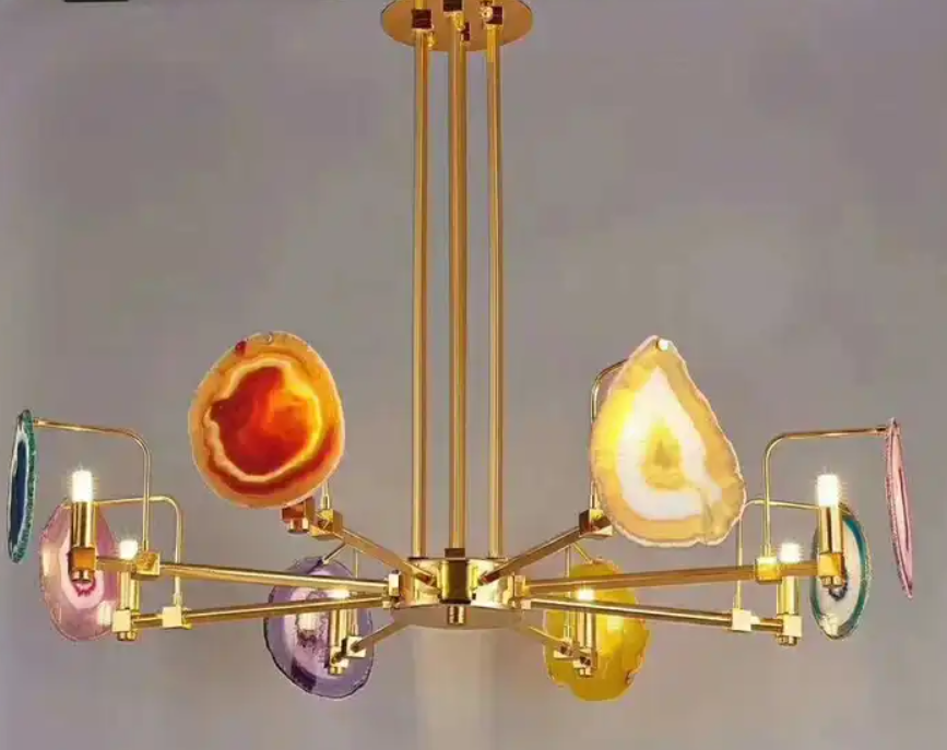 Custom Project Large Interior Decoration Engineering Crystal Ceiling LED Chandelier