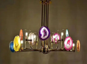 Custom Project Large Interior Decoration Engineering Crystal Ceiling LED Chandelier