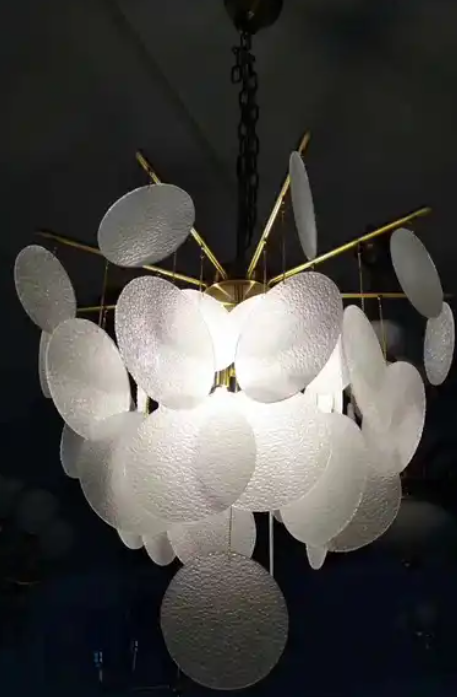 Modern Style Indoor Decoration Hotel Lobby Villa Staircase Custom Crystal Chandelier