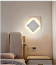 Nordic design Wall Scones Lighting Night Lamp Square Led Corner Lights Minimalism living room Wall bracket light
