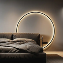 Modern Wall Mural Light for Home Indoor Bedroom Corridor Hotel Ceiling Art Decoration Universe led Moon Wall Lamp