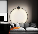 Modern Wall Mural Light for Home Indoor Bedroom Corridor Hotel Ceiling Art Decoration Universe led Moon Wall Lamp
