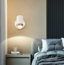 Nordic led wall lamp simple can swing head creative decorative lamp hotel engineering room bedroom bedside lamp