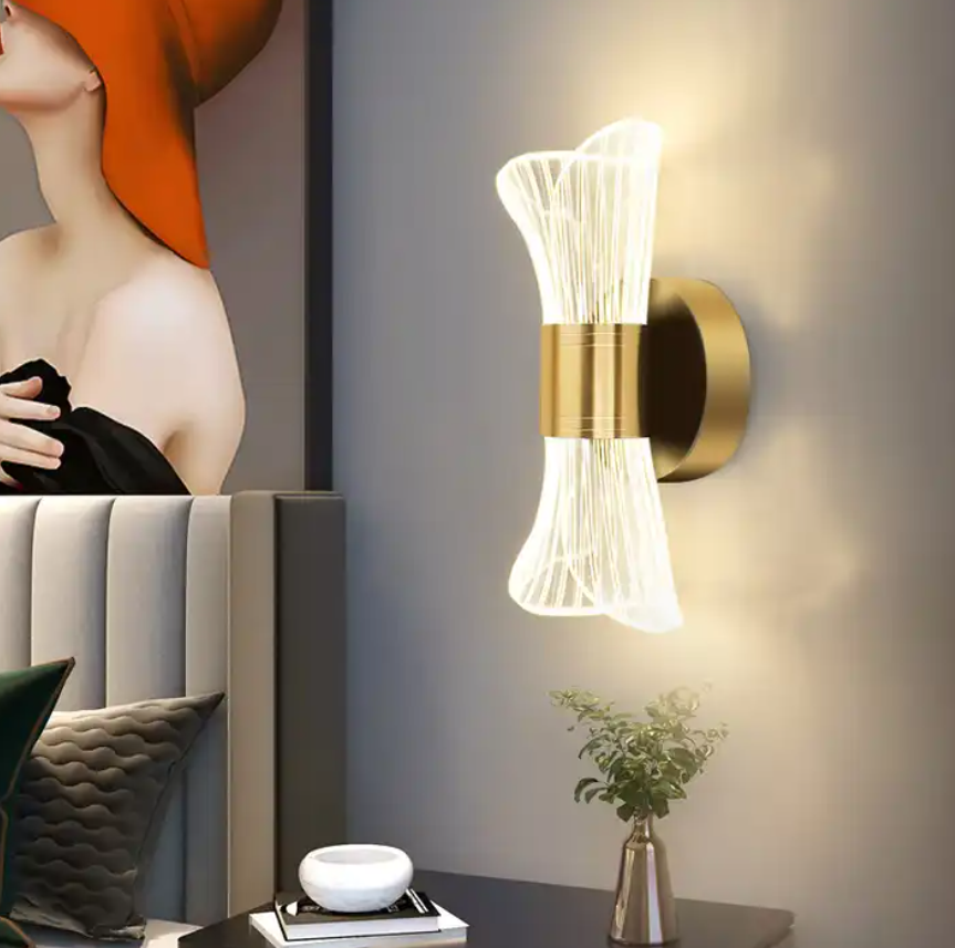 Modern Led Wall light Acrylic LED Wall Lamp lights For Home Bedside Living Room Decoration Light Fixture
