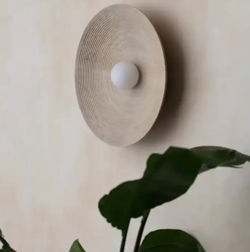 Design Retro Classic G4 Light Source dimming corridor bedroom study decorative lighting Circle Wall Sconce Light