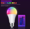 Remote Control colorful RGB 9W Led Lights For Home , Hotel Smart Led Bulbs