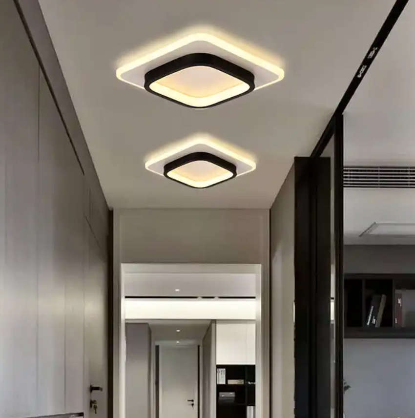 European Style Ceiling Lamp Dimmable Modern Cloakroom Hallway Corridor Balcony Indoor Aisle Led Ceiling Light