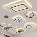 Minimalist Dimmable Acrylic Art Mount Decorative Fancy House Lighting Modern Restaurant LED Ceiling Lights
