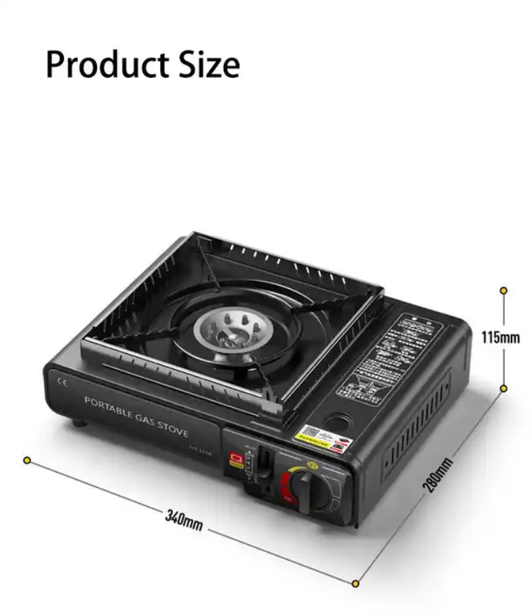 Gas Cooker Outdoor Portable Butane Camping Gas Stove With Carrying Case Type Outdoor Equipment