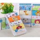 5 Baby Boy Cotton Bodysuits, Design May Vary - Multicolor