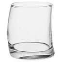 6 Pieces Of Curved Whisky Glasses - Colorless.