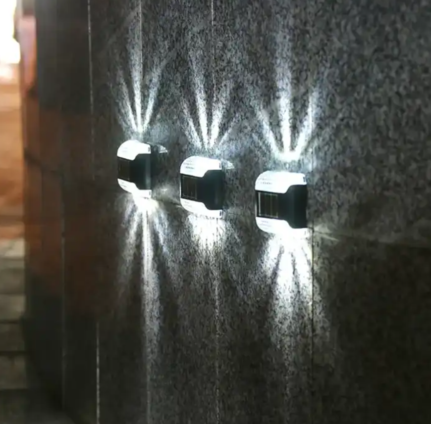 Solar wall lamp Outdoor LED Light IP65 Waterproof Solar Wall light For Garden Decoration Balcony Yard Street