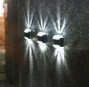 Solar wall lamp Outdoor LED Light IP65 Waterproof Solar Wall light For Garden Decoration Balcony Yard Street