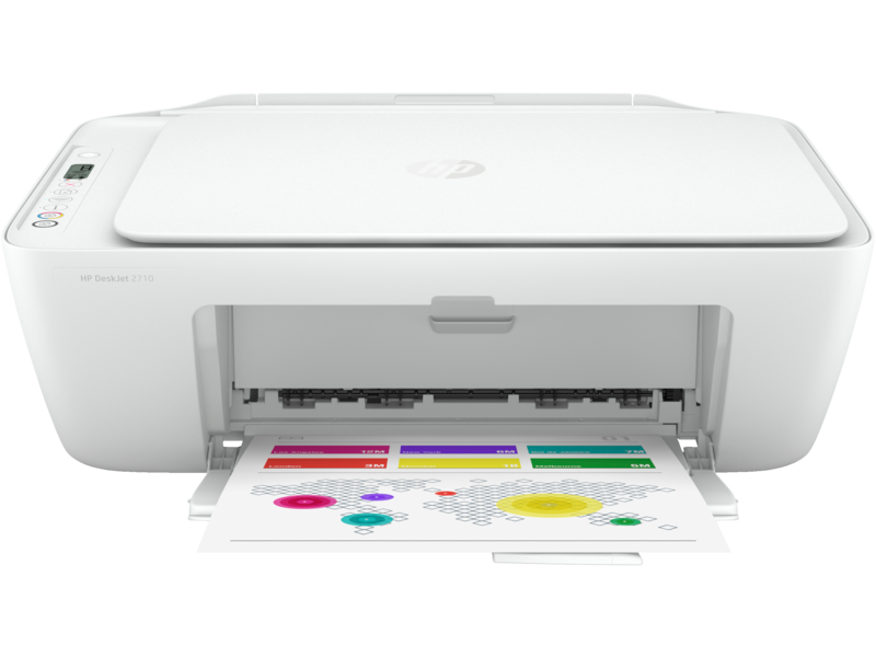 HP DESKJET 2710 COLOR PRINTER PRINT ( SCAN ,COPY, WIRELESS)
