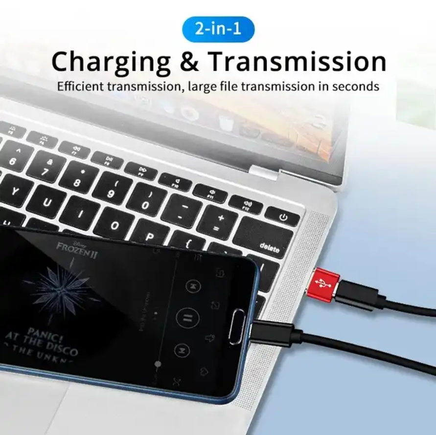 Otg USB Type C Female Connector To USB 3.0 , Type A Male Charge Sync Data Adapter USB to Type C Data Adapter Connectors