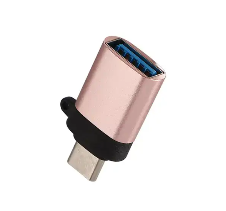 2 in 1 Mini USB to Type C 3.0 Fast Charging Data Cable OTG Adapter Converter for Android mobile phone