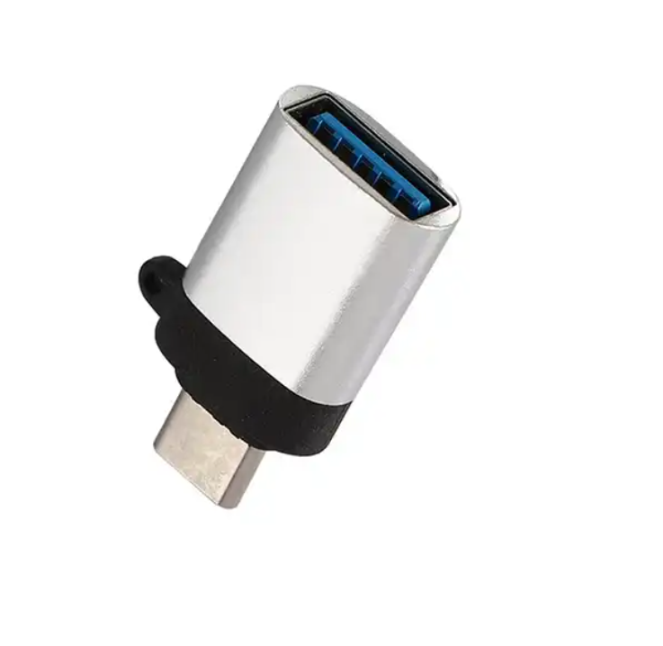 2 in 1 Mini USB to Type C 3.0 Fast Charging Data Cable OTG Adapter Converter for Android mobile phone