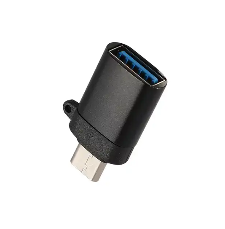 2 in 1 Mini USB to Type C 3.0 Fast Charging Data Cable OTG Adapter Converter for Android mobile phone