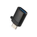 2 in 1 Mini USB to Type C 3.0 Fast Charging Data Cable OTG Adapter Converter for Android mobile phone