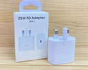 Original 25W PD Fast Charging Charger For Samsung Note10 S20 UK 3pin Type-c Wall Charger TA800