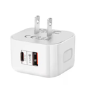 PD20W Charger QC3.O Fast Charge Type-c+USB Charger Dual Port Fast Charge Charger for Apple, Android