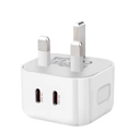 PD20W Charger QC3.O Fast Charge Type-c+USB Charger Dual Port Fast Charge Charger for Apple, Android