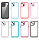 Colorful Protective Case Clear Acrylic Phone Case for iPhone 14 13 12 Pro max