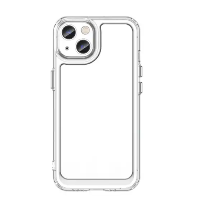 Colorful Protective Case Clear Acrylic Phone Case for iPhone 14 13 12 Pro max
