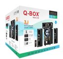 Q-BOX Q-703 New stage feedback speaker min speaker portable sound bar with Subwoofer Home Theatre wireless