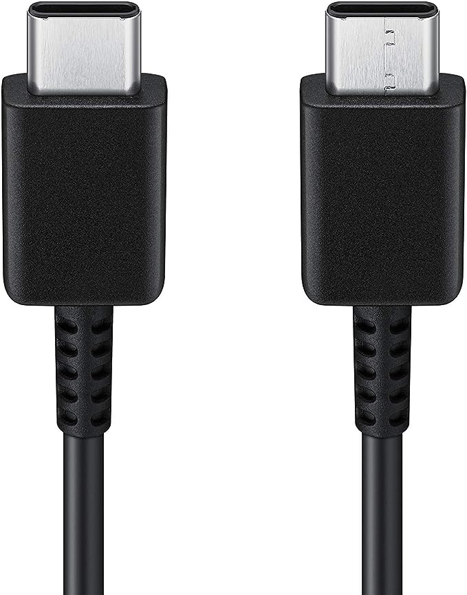 Type C To C Cable Fast Charging Samsung- Black