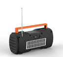 OEM Solar Portable Bluetooth Speaker with FM Radio Flashlight USB Playback SD Memory Playback for Outdoor Activities