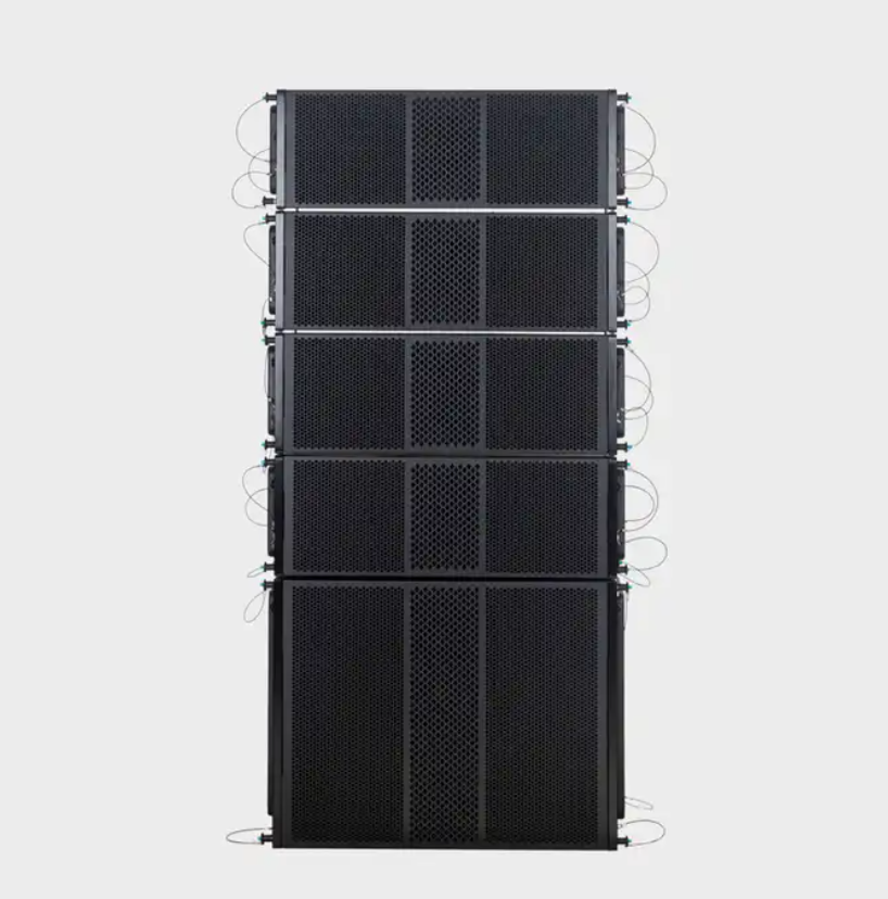 Museeq Audio Active 18 Inch Subwoofer Professional Complete Set Line Array Speakers System for Stage Party Audio