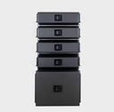 Museeq Audio Active 18 Inch Subwoofer Professional Complete Set Line Array Speakers System for Stage Party Audio