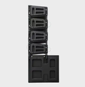 Museeq Audio Active 18 Inch Subwoofer Professional Complete Set Line Array Speakers System for Stage Party Audio