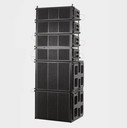 Museeq Audio Active Dual 6.5 Inch Professional Complete Set Line Array Speaker System for Stage Party Audio