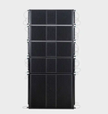 Museeq Audio Active 15 Inch Subwoofer Professional Complete Set Line Array Speakers System for Stage Party Audio