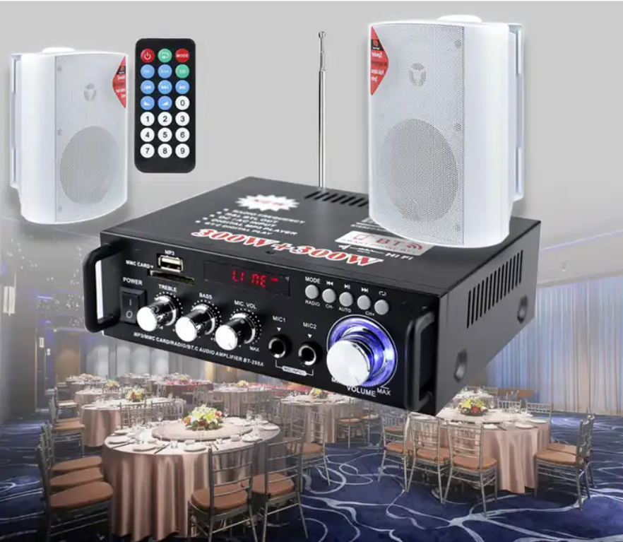 VA-GF600 / PY50 sound system for stage performance Small power amplifier music equipment studio power amplifier home fever