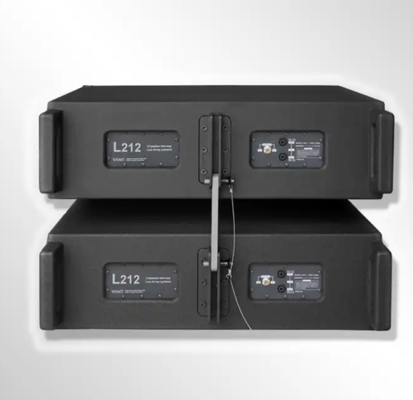 H3L dual 12-inch outdoor large stage performance wedding high-power solid wood speaker line array sound system